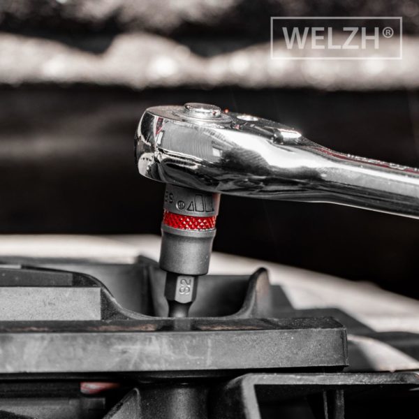Torx T-Star Bit Socket Set, 15-Piece, SE-V Steel, T6-T70 - Welzh Werkzeug