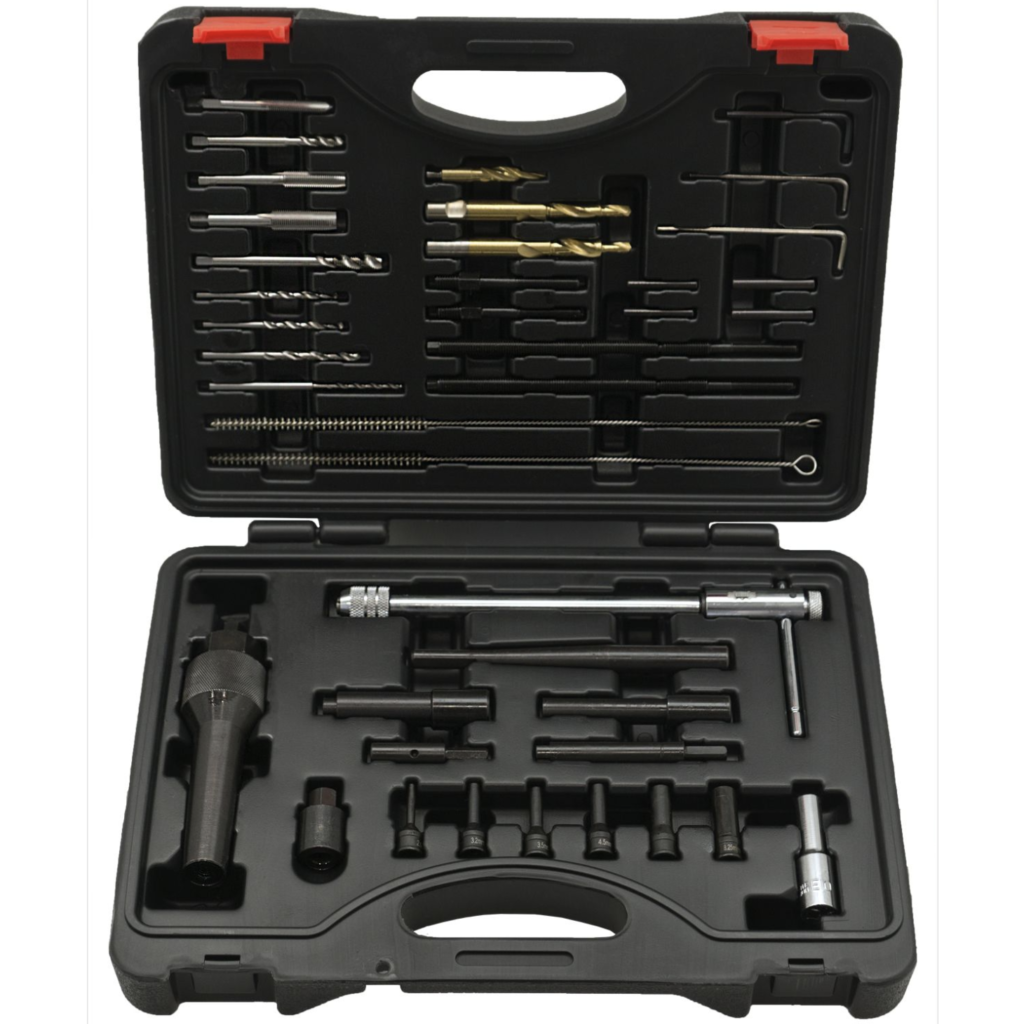 Welzh Werkzeug Glow Plug Removal Tool Kit 40Piece FJW Garage