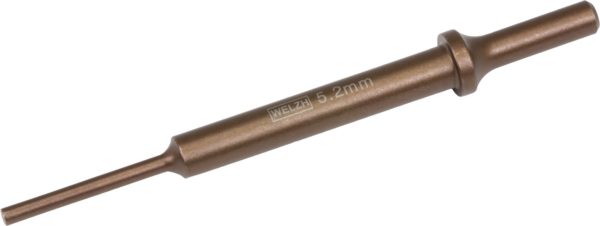 Welzh Werkzeug Parallel Pin Punch Set For Vibration Air Hammer 6-Piece