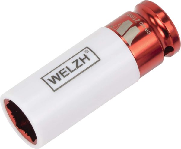 Welzh Werkzeug 1/2" Protective Socket Set For Alloy Wheels, Lok-Typ™, 6-Piece, 15, 17, 19, 21, 22, 24mm