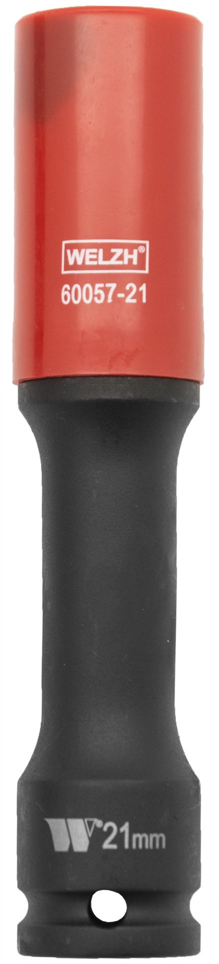 Welzh Werkzeug 1/2" Extra Long Protective Impact Socket Set For Alloy Wheels, 17, 19, 21mm