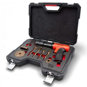 Welzh Werkzeug Vibration Impact Air Hammer & 9-Piece Special Adapter Set