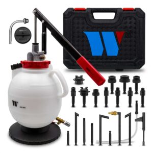 Transmission Oil Filler Tool ATF with 22-Piece Adapter Set 8ltr - Welzh Werkzeug Transmission Oil Filler Tool ATF with 22-Piece Adapter Set 8ltr - Welzh Werkzeug