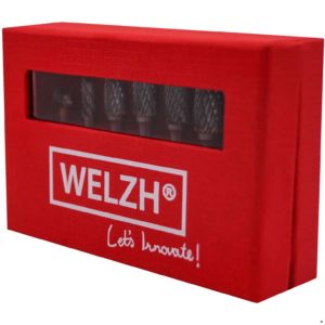 Carbide Burr Set 7-Piece 6mm Shank for Die Grinders - Welzh Werkzeug