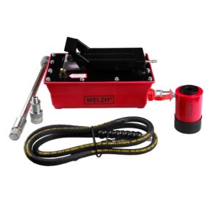Hydraulic Foot Pump Supplies Hydraulic Fluid To Selected Tools - Welzh Werkzeug