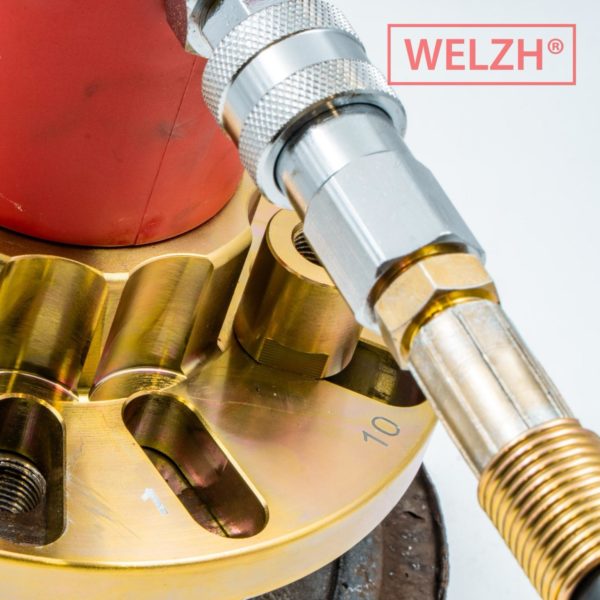 Hydraulic Hub Puller Removal Tool Master Kit 18 Ton Force Output - Welzh Werkzeug