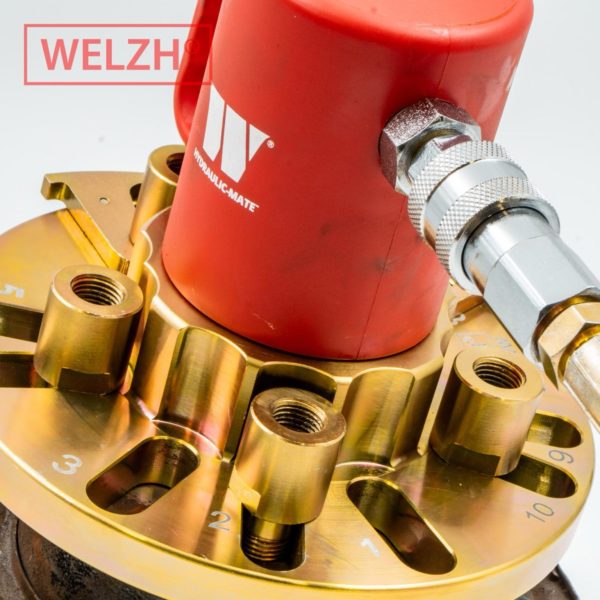 Hydraulic Hub Puller Removal Tool Master Kit 18 Ton Force Output - Welzh Werkzeug