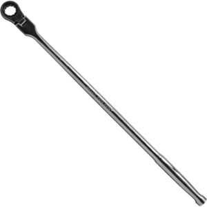 Extra Long Hand Ratchet for Use with Hex Shanked Sockets - Welzh Werkzeug