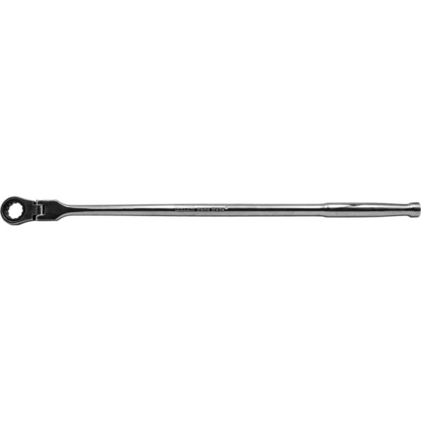 Extra Long Hand Ratchet for Use with Hex Shanked Sockets - Welzh Werkzeug