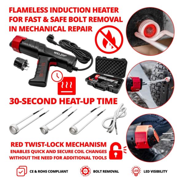 Induction Heater Tool Kit - Welzh Werkzeug