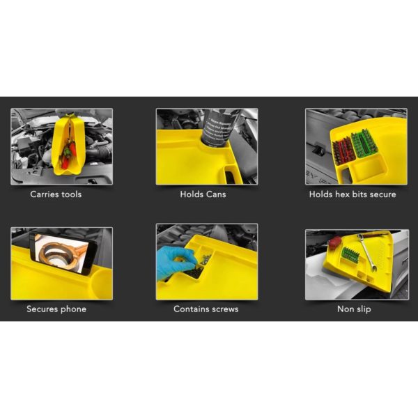 Versitray Flexible Anti Slip Tool Tray Parts Organiser