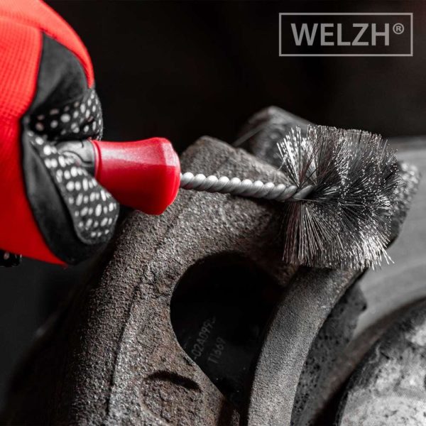 Deburring Decarbonisation Wire Brush Set 11-Piece - Welzh Werkzeug