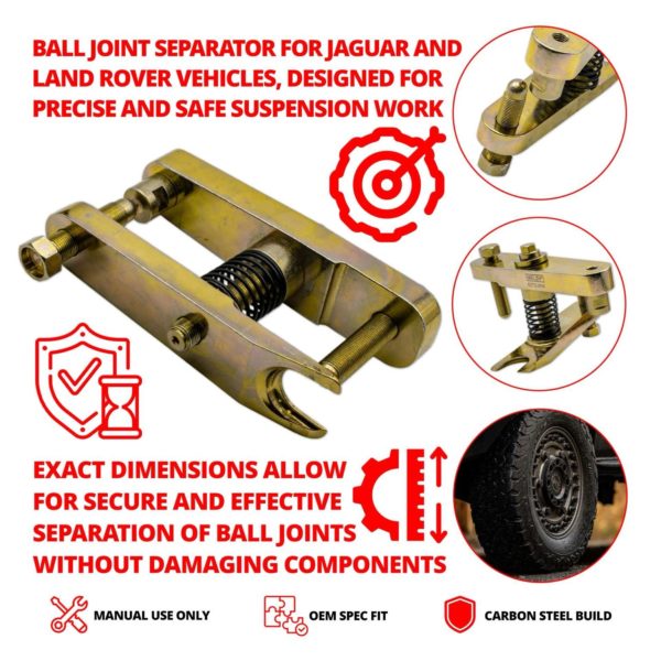 Ball Joint Separator Remover Tool For Land Rover & Jaguar - Welzh Werkzeug