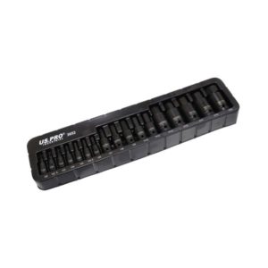 Impact Hex Bit Socket Set Allen Key 1/4 3/8 1/2 S2 Steel H2-H22 - US PRO