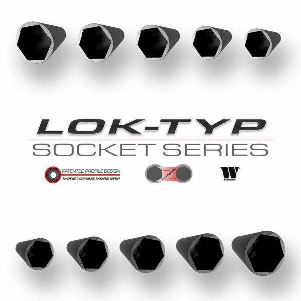 Impact Socket Set Deep & Shallow 1/2'Dr Lok Typ 10-32mm - Welzh Werkzeug