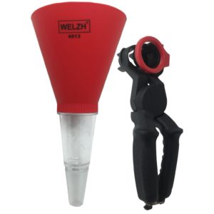 Universal Oil Funnel Set 2-Piece Fits Majority Cars, No Spill - Welzh Werkzeug
