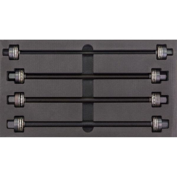 Threaded Bar Spindle Set With Thrust Bolts M10 M12 M14 M16 - Welzh Werkzeug