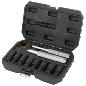 Welzh Werkzeug Universal Locking Wheel Nut Removal Sockets Tool Kit 1158-WW