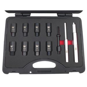 Locking Wheel Nut Removal Socket Tool Kit For Use With Air Hammer - Welzh Werkzeug