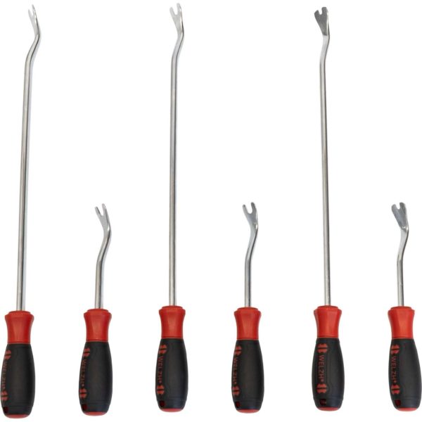 Trim Removal Tool Set Extra Long 6-Piece - Welzh Werkzeug