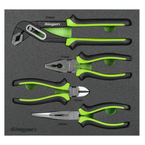 Siegen Comfort Grip Pliers Set 4pc