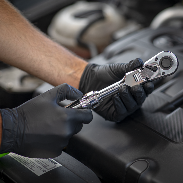 Siegen Extendable Flexi-Head Ratchet Wrench 1/2'Sq Drive
