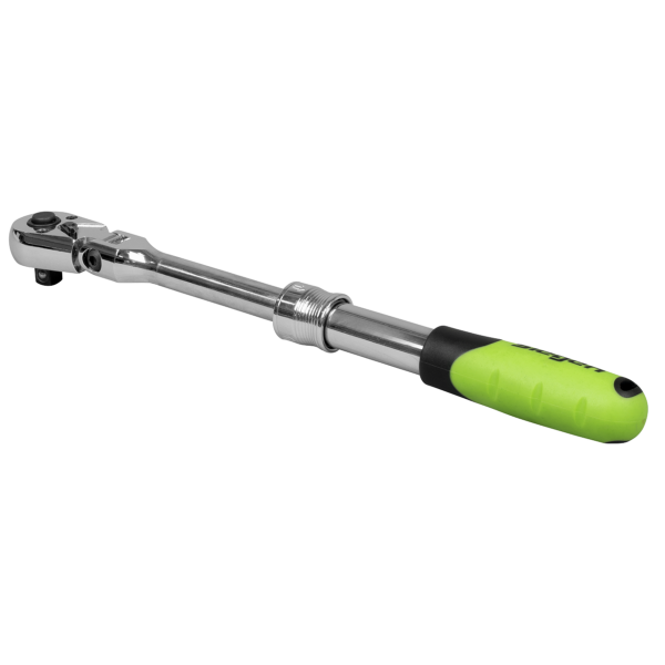 Siegen Extendable Flexi-Head Ratchet Wrench 3/8'Sq Drive