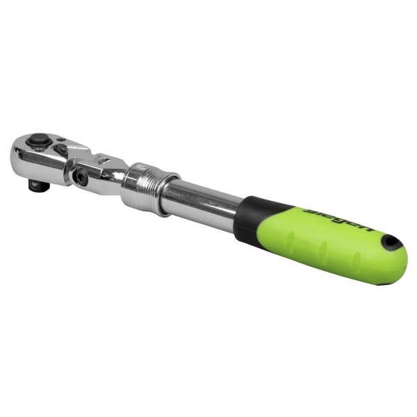 Siegen Extendable Flexi-Head Ratchet Wrench 3/8'Sq Drive