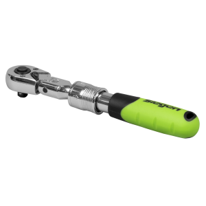 Siegen Extendable Flexi-Head Ratchet Wrench 1/4'Sq Drive