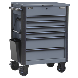 Sealey AP266G Superline Pro® Tool Trolley 6 Drawer - Grey