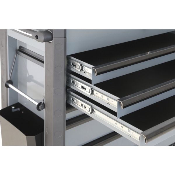 Sealey AP266G Superline Pro® Tool Trolley 6 Drawer - Grey
