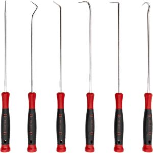 Pick and Hook Set 6-Piece Extra Long Stainless Steel 240mm - Welzh Werkzeug