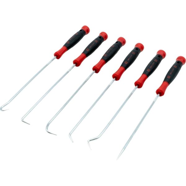 Pick and Hook Set 6-Piece Extra Long Stainless Steel 240mm - Welzh Werkzeug