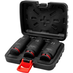 Deep Impact Socket Set Weighted 17mm, 19mm & 21mm 3-Piece - Welzh Werkzeug
