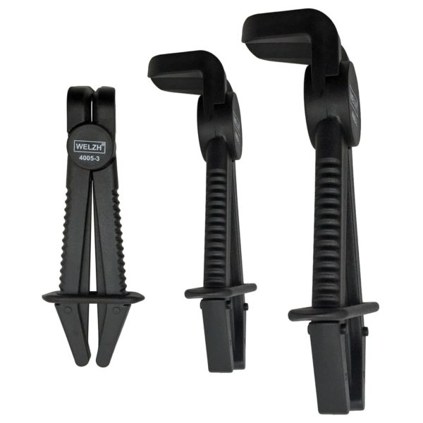 Hose Locking Clamp Plier Set Angled 3-Piece - Welzh Werkzeug