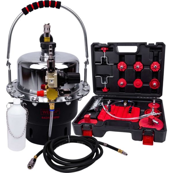 Professional Air Brake Bleeder And Adapter Set - Welzh Werkzeug