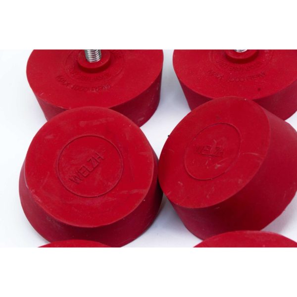 Conical Eraser Pad Set For Cleaning Alloy Wheels 6-Piece - Welzh Werkzeug