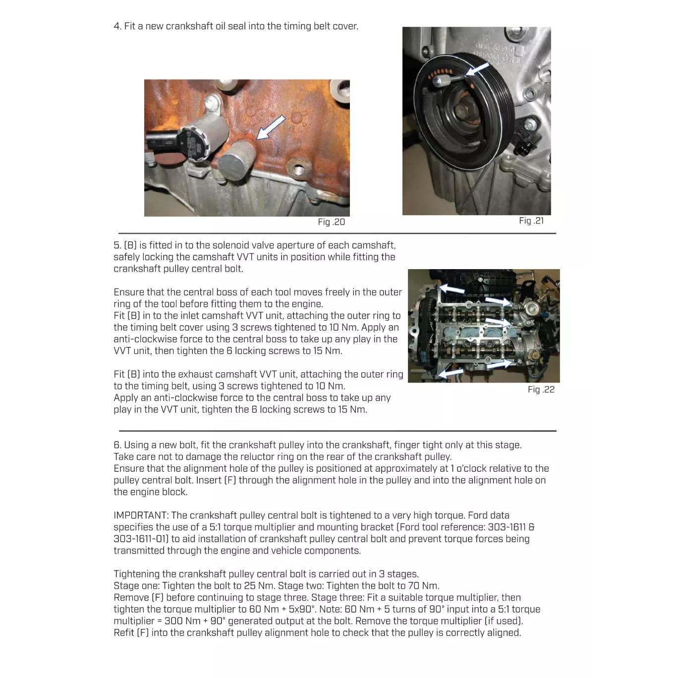 Ford EcoBoost 1.0 &1.1 Engine Timing Tool Kit - Welzh Werkzeug Ford EcoBoost 1.0 &1.1 Engine Timing Tool Kit - Welzh Werkzeug