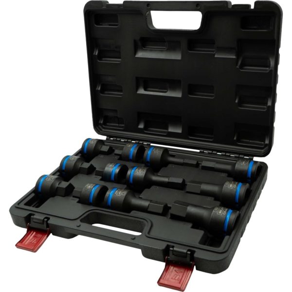 Impact Hex Hexagon Allen Bit Socket Set 3/4' 12-Piece H14-H27 - Welzh Werkzeug