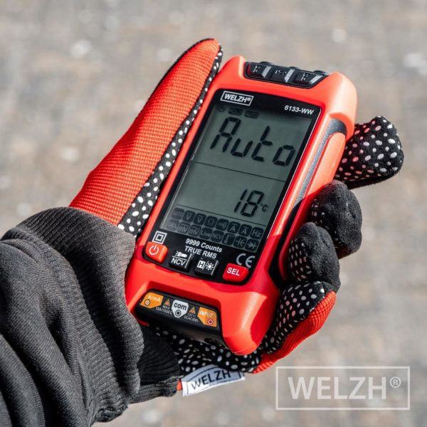 Digital Auto-Smart Multimeter 1000V With NCV - Welzh Werkzeug