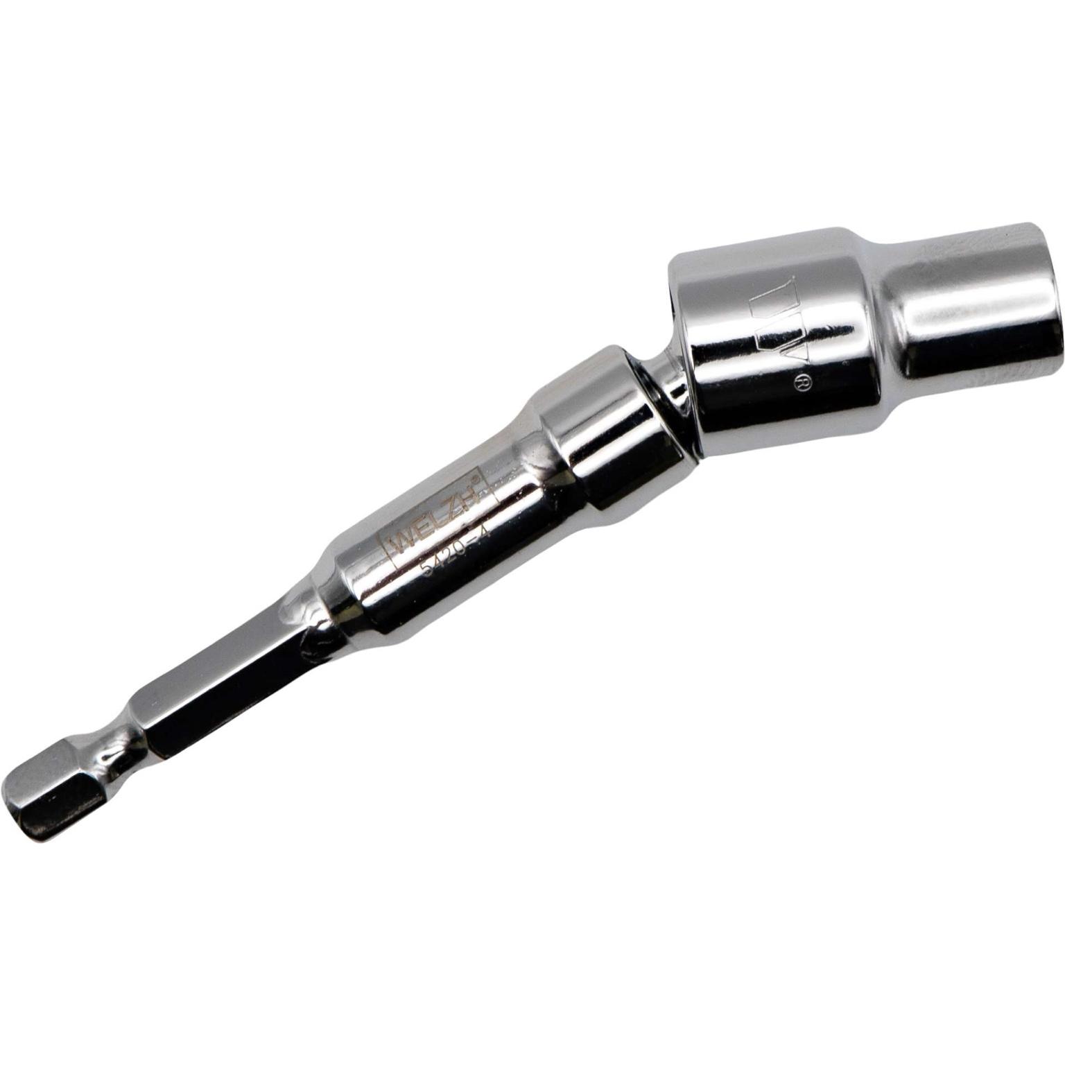 Universal Joint Adapter Socket Set 4-Piece Power Driver - Welzh Werkzeug Universal Joint Adapter Socket Set 4-Piece Power Driver - Welzh Werkzeug