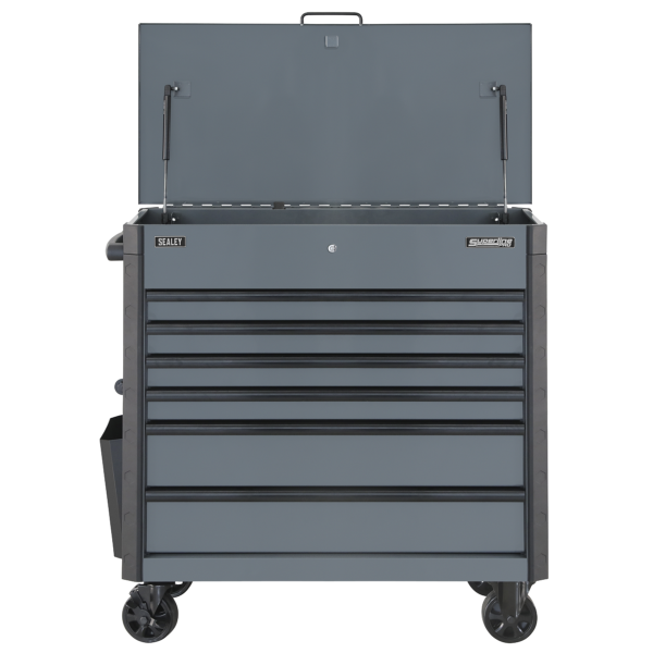 Sealey AP366G Superline Pro® Tool Trolley 6 Drawer – Grey