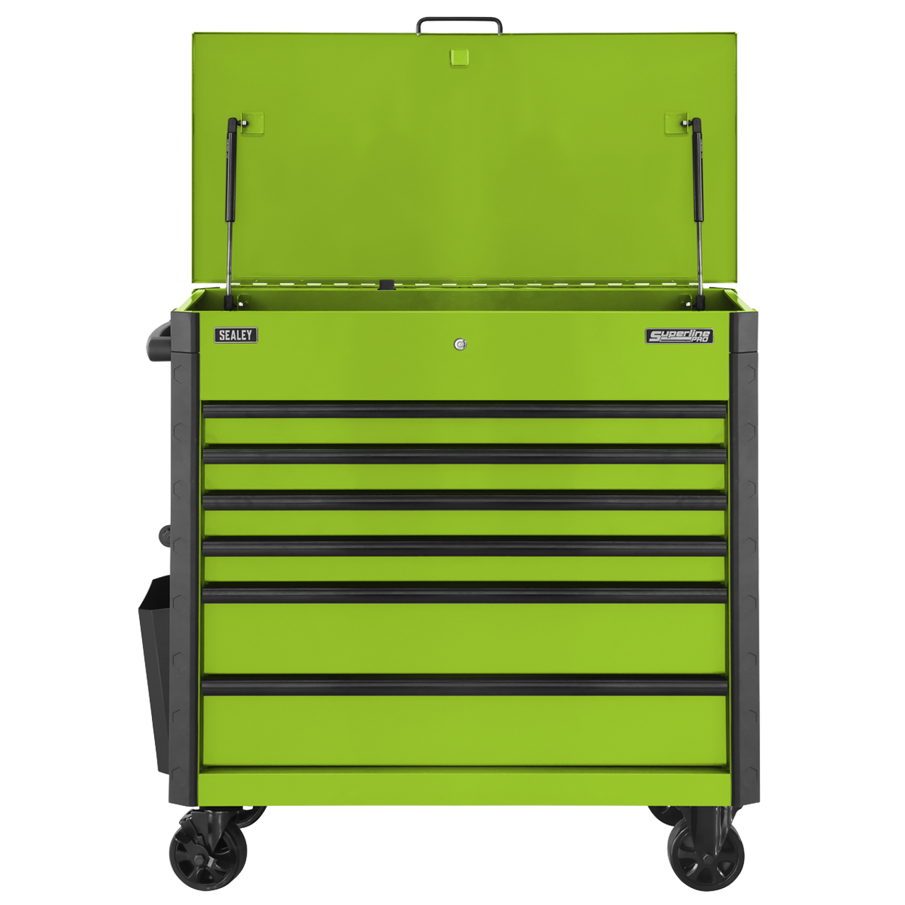 Sealey AP366HV Superline Pro® Tool Trolley 6 Drawer – Green Sealey AP366HV Superline Pro® Tool Trolley 6 Drawer – Green
