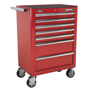 Sealey AP26479T Superline PRO® Rollcab 7 Drawer - Red Sealey AP26479T Superline PRO® Rollcab 7 Drawer - Red