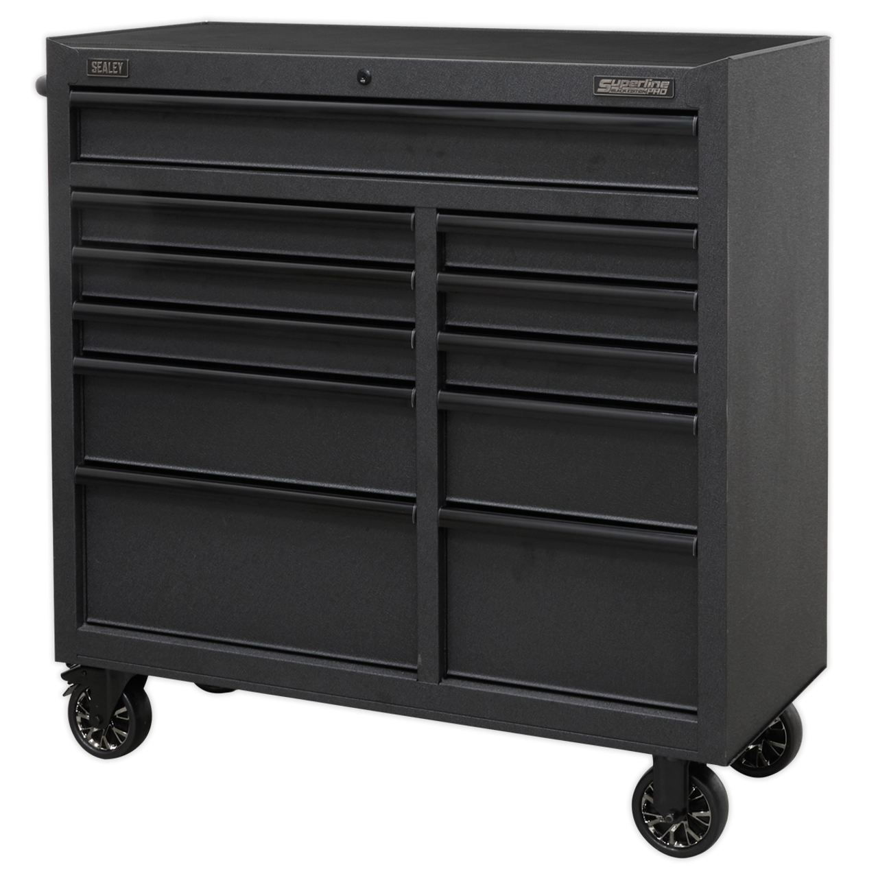 Sealey AP4111BE Superline PRO® Black Edition Rollcab with 11 Soft Close Drawers 1040mm Sealey AP4111BE Superline PRO® Black Edition Rollcab with 11 Soft Close Drawers 1040mm