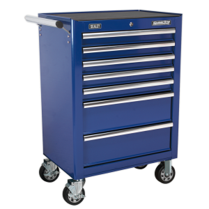 Sealey AP26479TC Superline PRO® Rollcab 7 Drawer - Blue Sealey AP26479TC Superline PRO® Rollcab 7 Drawer - Blue