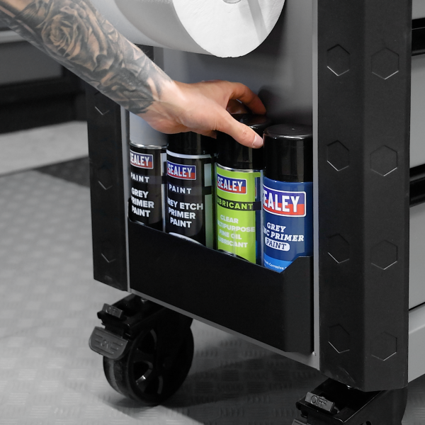 Sealey AP266G Superline Pro® Tool Trolley 6 Drawer - Grey