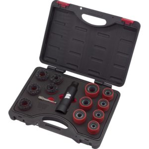 Wheel Hub Stud Cleaning and Grinding Kit 16-Piece Set - Welzh Werkzeug
