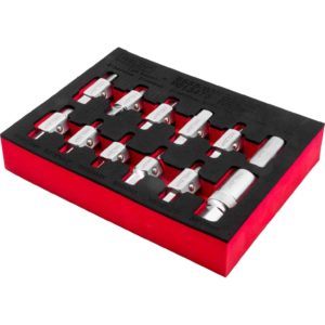 Male Oil Sump Drain Plug Key Master Set 12-Piece - Welzh Werkzeug Male Oil Sump Drain Plug Key Master Set 12-Piece - Welzh Werkzeug