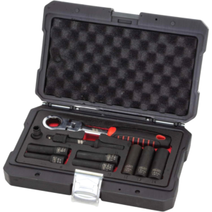 Vibration Impact Socket Set For Air Hammers 8-14mm - Welzh Werkzeug